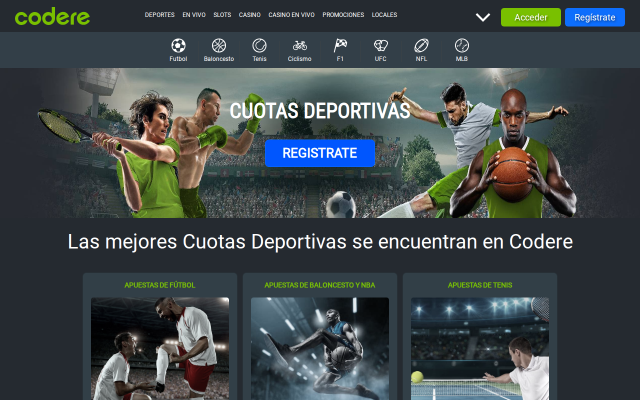 Sección de deportes de Codere